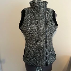 Marc New York black and white tweed vest